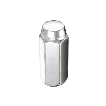 McGard Hex Lug Nut (Cone Seat) M14X1.5 / 22mm Hex / 1.945in. Length (4-Pack) - Chrome.