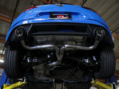 aFe MACH Force-Xp 3in to 2.5in 304 SS Axle-Back Exhaust - Polished Tips | 49-36421-P