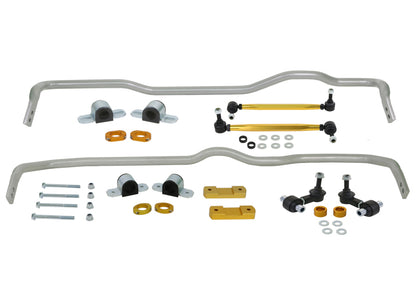 Whiteline 15-18 Volkswagen Golf R Front & Rear Sway Bar Kit.