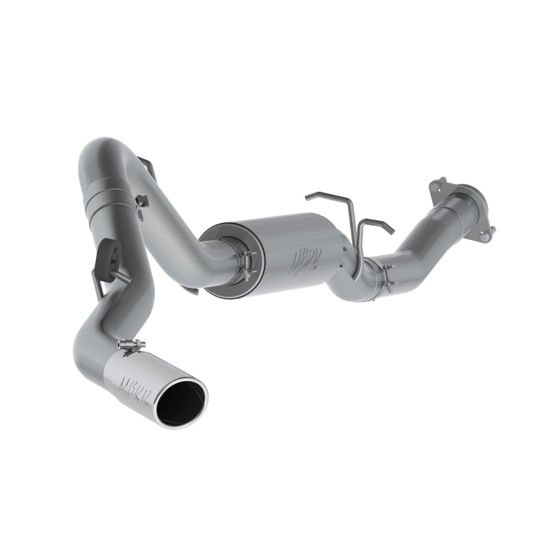 MBRP 07-10 Chevy/GMC 2500HD PU 6.0L V8 3.5in Single Side Exit T409 Cat Back Perf Exhaust.