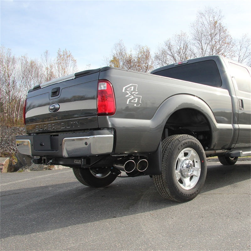 MBRP 2015 Ford F250/350/450 6.7L 4in Filter Back Dual Single Side Exit 5in Tips T409 Exhaust.