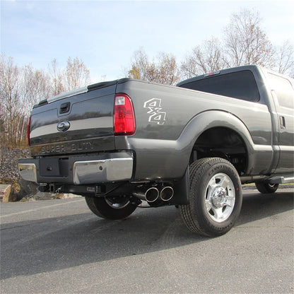 MBRP 2015 Ford F250/350/450 6.7L 4in Filter Back Dual Single Side Exit 5in Tips T409 Exhaust.