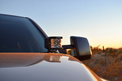 Rigid Industries 14-20 Toyota Tundra A-Pillar Mount (Fits 360-Series, D-Series, D-SS).
