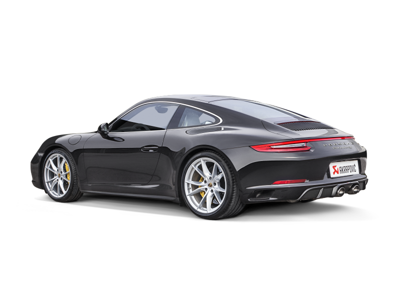 Akrapovic 16-17 Porsche 911 Carrera S/4/4S/GTS (991.2) Slip-On Line (Titanium) w/ Titanium Tips.