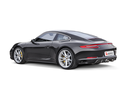 Akrapovic 16-17 Porsche 911 Carrera S/4/4S/GTS (991.2) Slip-On Line (Titanium) w/ Titanium Tips.