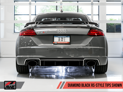 AWE Tuning SwitchPath Catback Exhaust - Diamond Black Tips | 3025-33032