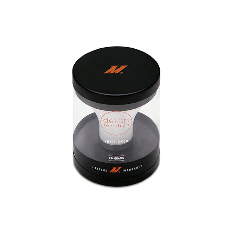 Mishimoto Teardrop Shift Knob - White.