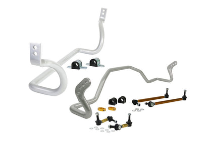 Whiteline 09-15 Mitsubishi Lancer Ralliart Front & Rear Sway Bar Kit.