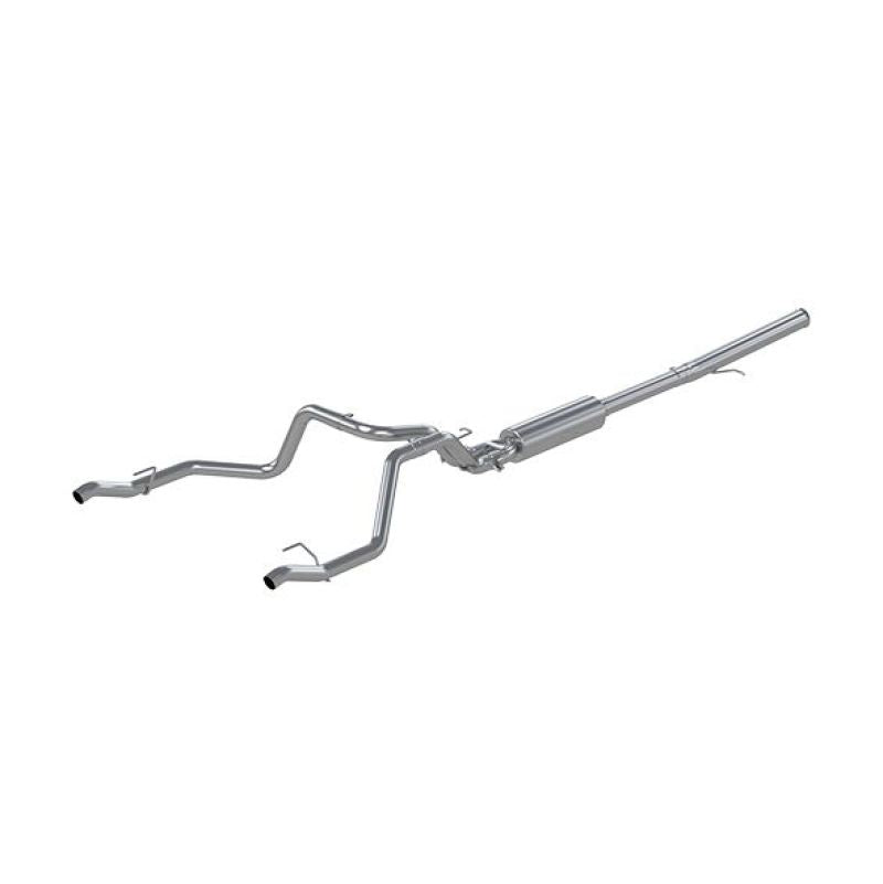 MBRP 19-Up Chevy Silverado 1500 6.2L 2.5in Catback Dual Rear Exit Aluminized.
