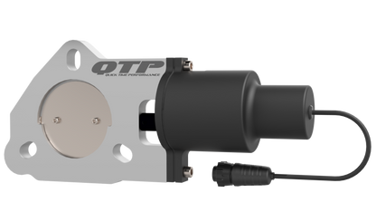 QTP 2.5in Bolt-On QTEC Electric Cutout Valve - Single.