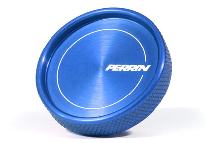 Perrin 02-21 Subaru WRX / 04-21 STI / 00-16 Forester XT Oil Fill Cap - Blue.