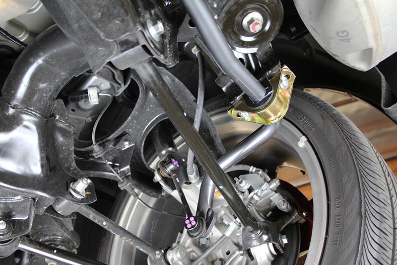 Progress Tech 09-14 Acura TSX/08-17 Accord Rear Sway Bar (Tubular 28.5mm - Adj) Incl Bushing Brkts.