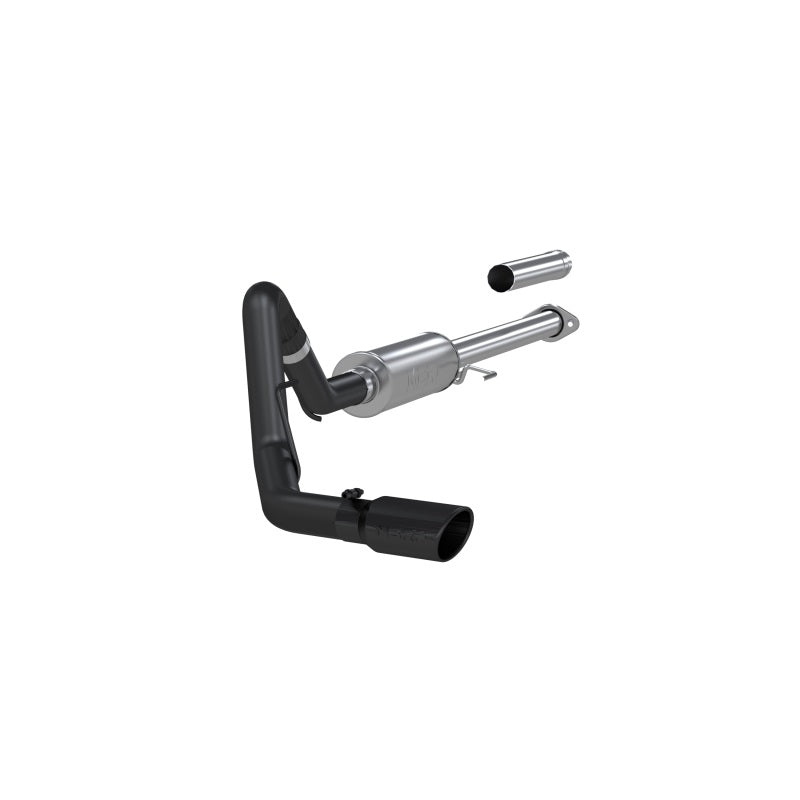 MBRP 2015 Ford F-150 2.7L / 3.5L EcoBoost 3in Cat Back Single Side Black Exhaust System.
