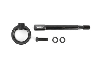Perrin 08-14 Subaru WRX/STI Tow Hook Kit (Front) - Flat Black.