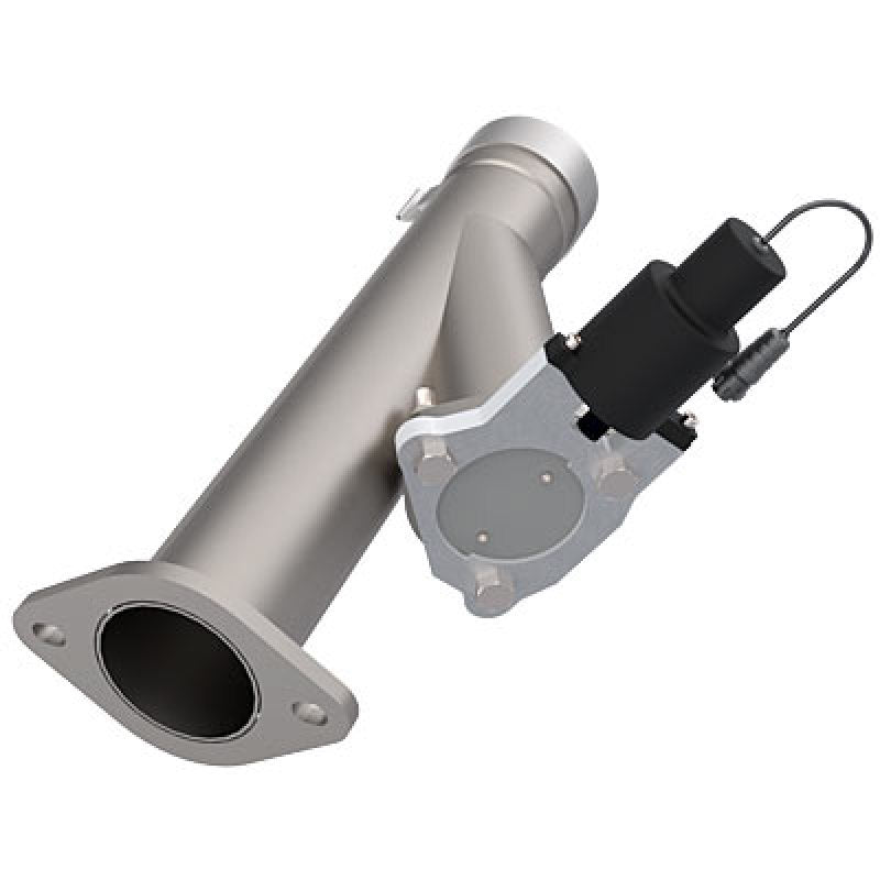 QTP 09-18 Ram 1500 3in 304SS Aggressor Cutout Mid Pipe.