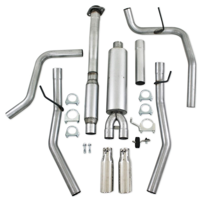 MBRP 11 Ford F-150 5.0L V8 Aluminized Cat Back Dual Split Rear Exit.