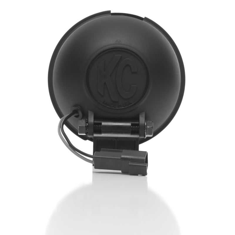 KC HiLiTES Apollo Pro 5in. Halogen Light 55w Spot Beam (Pair Pack System) - Black.