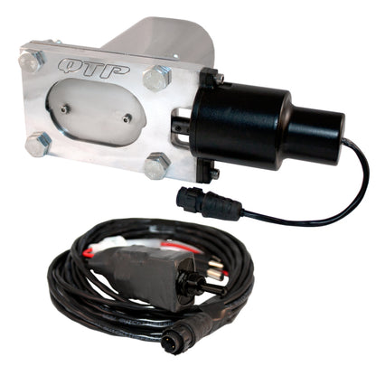 QTP Bolt-On QTEC Low Profile Oval Electric Cutout Valve.