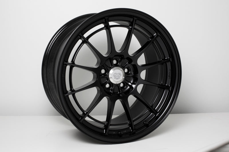 Enkei NT03+M 18x9.5 5x100 40mm Offset Black Wheel (Min Order Qty 40).