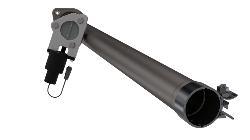 QTP 15-18 Ford F-150 CC/EC Standard Bed 2.5in 304SS Aggressor Cutout Mid Pipe.