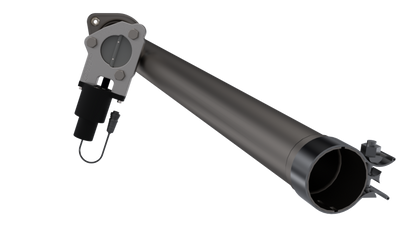 QTP 15-18 Ford F-150 CC/EC Standard Bed 2.5in 304SS Aggressor Cutout Mid Pipe.