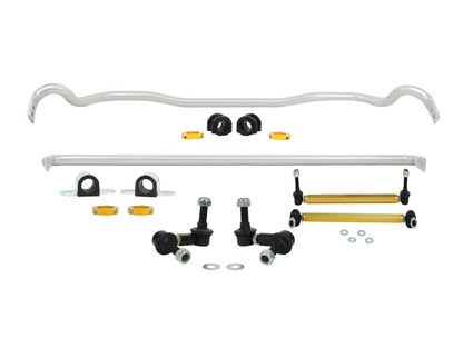 Whiteline 10-14 Hyundai Genesis Coupe 2.0T / 2.0T Premium Front & Rear Sway Bar Kit.