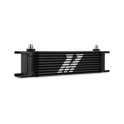 Mishimoto Universal - 6AN 10 Row Oil Cooler - Black.