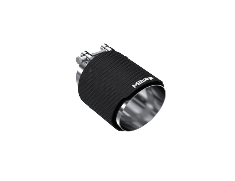 MBRP Universal Carbon Fiber Dual Wall Tip 4.5in OD/3in Inlet/6.13in L.