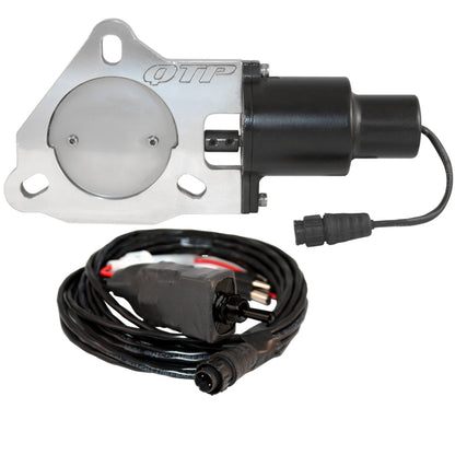 QTP 3in Bolt-On QTEC Electric Cutout Valve - Single.
