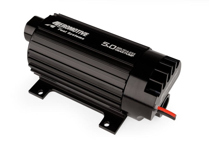 Aeromotive Variable Speed Controlled Fuel Pump - In-line - Signature Brushless Spur Gear 5.0gpm.