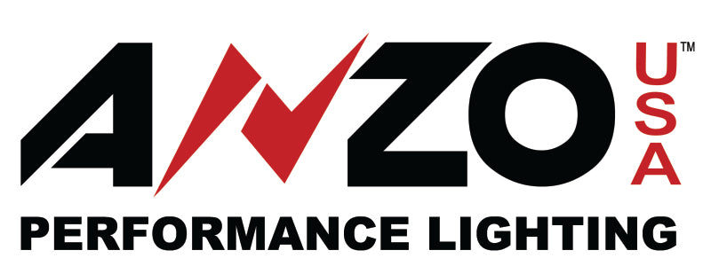 ANZO 2009-2014 Ford F-150 LED Taillights Black.