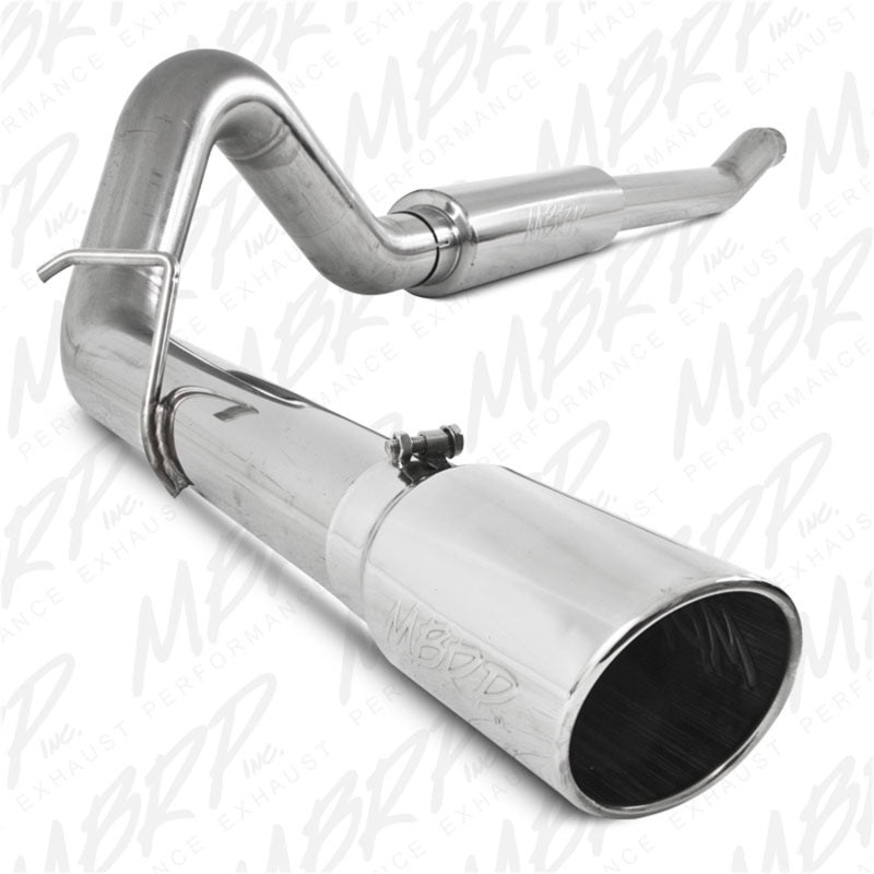 MBRP 2003-2007 Ford F-250/350 6.0L EC/CC Turbo Back Single Side (Stock Cat).