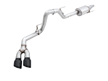AWE Tuning  Performance Exhaust System - Diamond Black Tips | 3015-23058