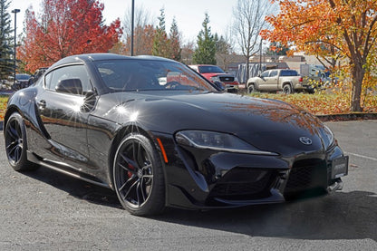 Perrin 2020 Toyota Supra License Plate Relocation Kit.