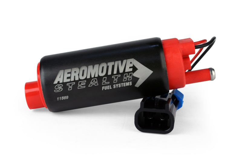Aeromotive 340 Series Stealth In-Tank E85 Fuel Pump - Center Inlet - Offset (GM applications).