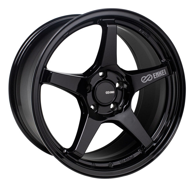 Enkei TS-5 18x9.5 5x114.3 38mm Offset 72.6mm Bore Gloss Black.