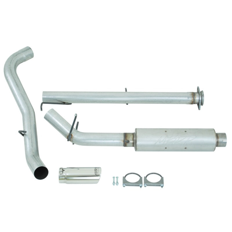 MBRP 2007-2009 Chev/GMC 1500 Denali Cat Back Single Side.