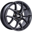 BBS SR 18x8 5x130 ET50 CB71.6 Satin Grey Wheel.