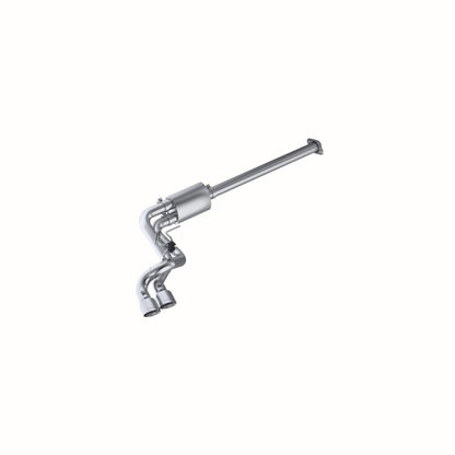 MBRP 09-14 Ford F150 Pre-Axle 4.5in OD Tips Dual Outlet T409 3in Cat Back Exhaust.