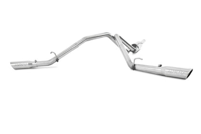 MBRP 14 Chevy/GMC 1500 Silverado/Sierra 4.3L V6/5.3L V8 Dual Split Side T409 3in Cat Back Exhaust.