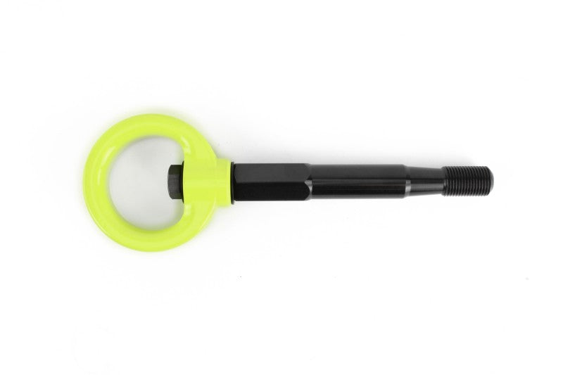 Perrin 15-17 Subaru WRX/STI Tow Hook Kit (Front) - Neon Yellow.