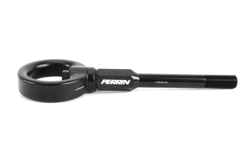 Perrin 02-07 Subaru WRX/STI Tow Hook Kit (Front) - Flat Black.