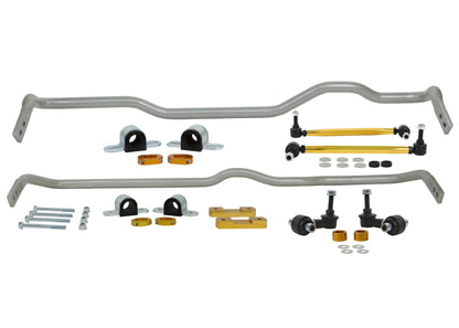 Whiteline 15-18 Volkswagen Golf R Front & Rear Sway Bar Kit.