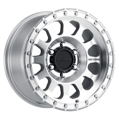 Method MR315 17x8.5 0mm Offset 6x5.5 106.25mm CB Machined/Clear Coat Wheel.