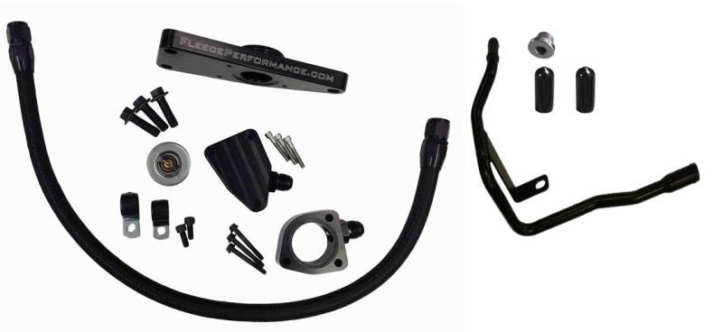 Fleece Performance 03-07 Dodge 5.9L Cummins Coolant Bypass Kit (03-05 Auto Trans).
