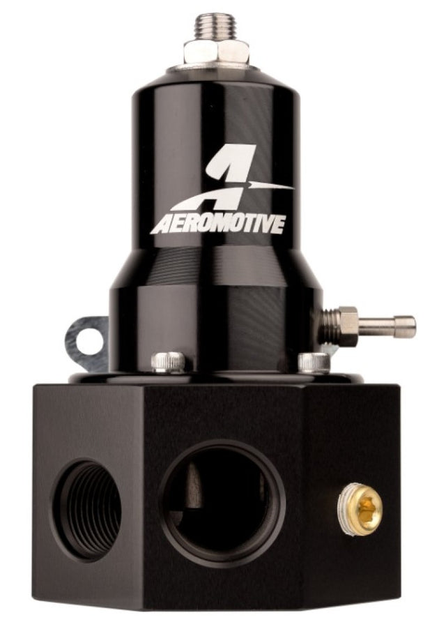 Aeromotive Adjustable Fuel Pressure Regulator 30-120PSI .313 Valve -3x -8 / 1x -10 Inlet -10 Return.