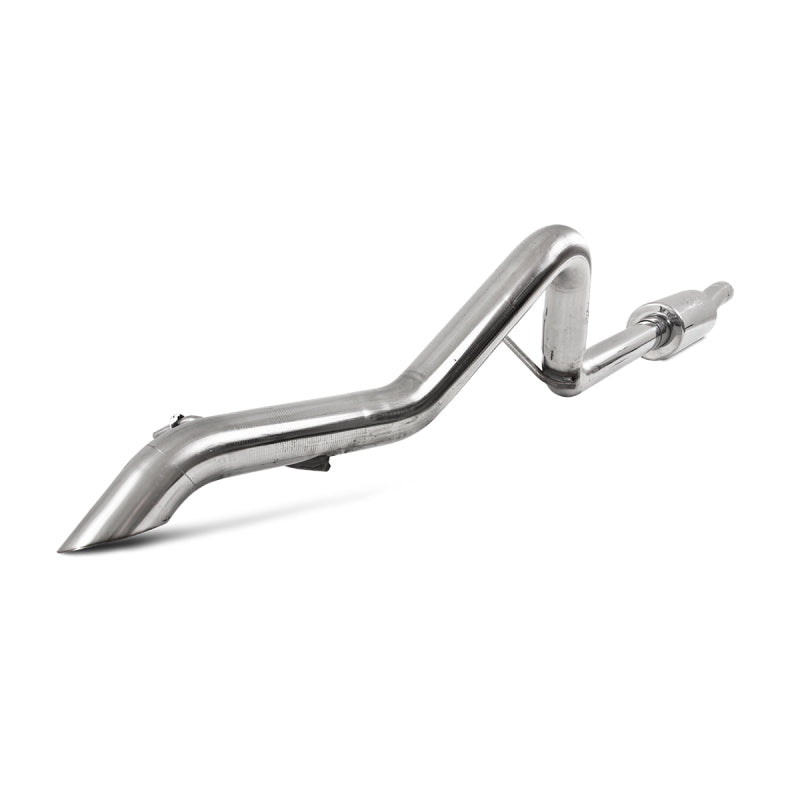 MBRP 2007-2009 Jeep Wrangler (JK) 3.8L V6 4 dr Off-Road Tail Pipe Muffler before Axle.