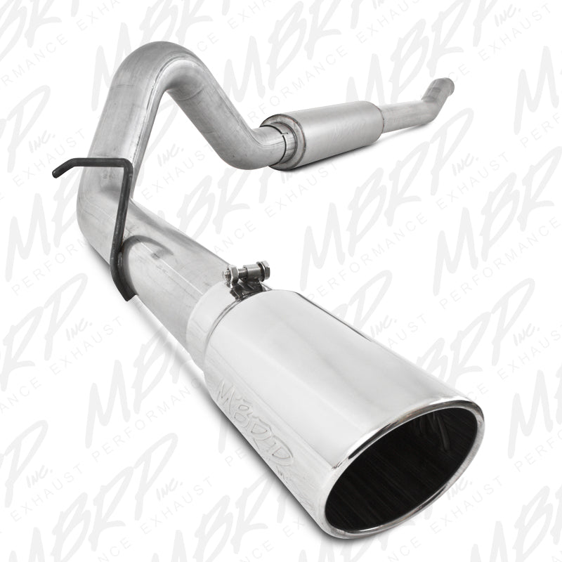 MBRP 2003-2007 Ford F-250/350 6.0L EC/CC Turbo Back Single Side (Stock Cat).