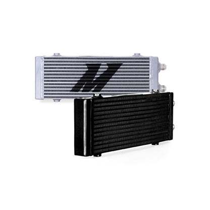 Mishimoto Universal Medium Bar and Plate Dual Pass Black Oil Cooler.