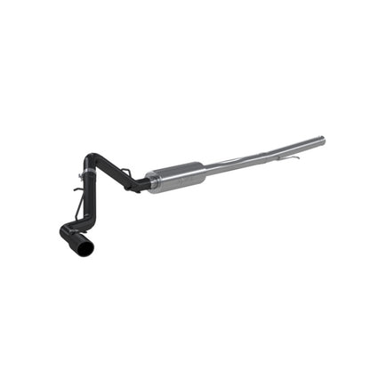 MBRP 2019 Chevrolet/GMC 1500 Silverado/Sierra 4.3L & 5.3L 3 in Cat Back, Single Side (Black Coated).